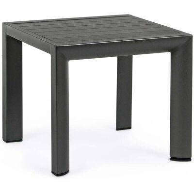 BIZZOTTO - Tavolino Da Caffe 'cruise' Per Lettino Da Esterno E Giardino 40 Cm In Alluminio -antracite BIZZOTTO - Tavolino Da Caffe 'cruise' Per Lettino Da Esterno E Giardino 40 Cm In Alluminio -antracite