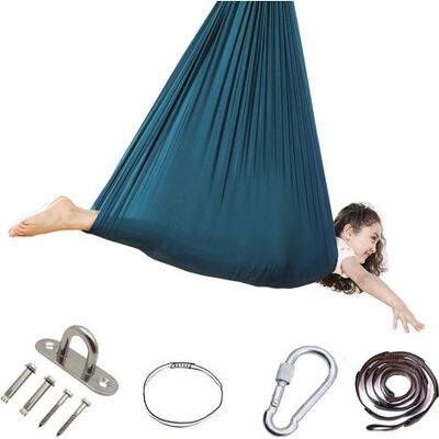 BARKBUSTERS Age Balançoire De Thérapie Sensorielle Pour Enfants, Intérieur-extérieur 360 ° Hamac Pour Enfants Balançoire Élastique Thérapie Étreinte Chaise Suspendue 280150cm (vert Foncé)accessoires Inclus BARKBUSTERS Age Balançoire De Thérapie Sensorielle Pour Enfants, Intérieur-extérieur 360 ° Hamac Pour Enfants Balançoire Élastique Thérapie Étreinte Chaise Suspendue 280150cm (vert Foncé)accessoires Inclus