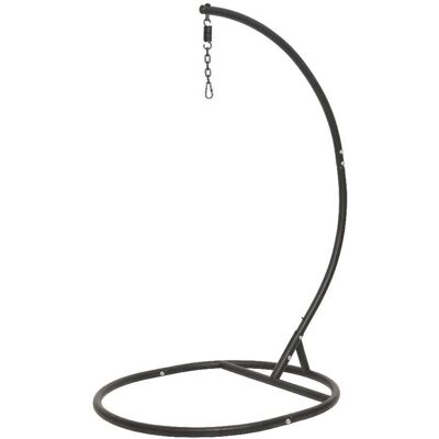 PERAGASHOP - Egg Chair Stand - Black - 105x186cm - Stand PERAGASHOP - Egg Chair Stand - Black - 105x186cm - Stand
