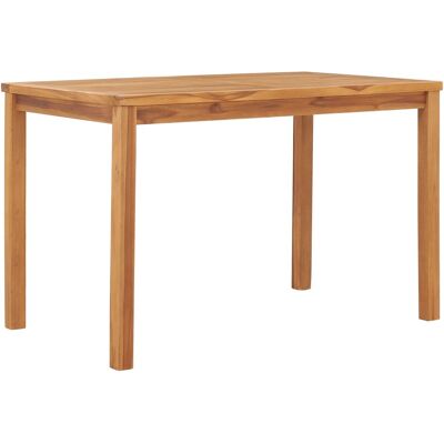 vidaXL Tavolo da Giardino 120x70cm Teak vidaXL Tavolo da Giardino 120x70cm Teak
