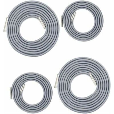 URSUS Corda Elastica Universale Di Ricambio Per Poltrone, Chaise Longue, Sedie Pieghevoli A Gravità Zero, Sedie Elastiche (2 X 2,2 M + 2 X 1,4 M Grigio Scuro) Lo-ron URSUS Corda Elastica Universale Di Ricambio Per Poltrone, Chaise Longue, Sedie Pieghevoli A Gravità Zero, Sedie Elastiche (2 X 2,2 M + 2 X 1,4 M Grigio Scuro) Lo-ron