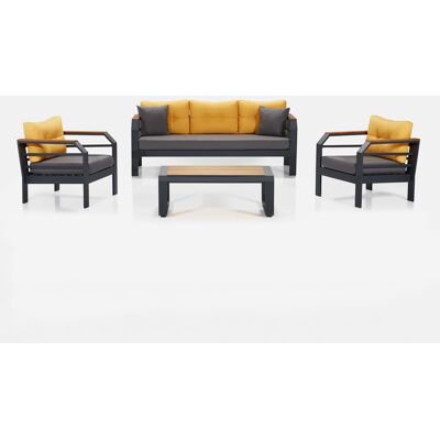 Set da Giardino NADUVI 197x77x67 cm - Arredo Esterni Set da Giardino NADUVI 197x77x67 cm - Arredo Esterni