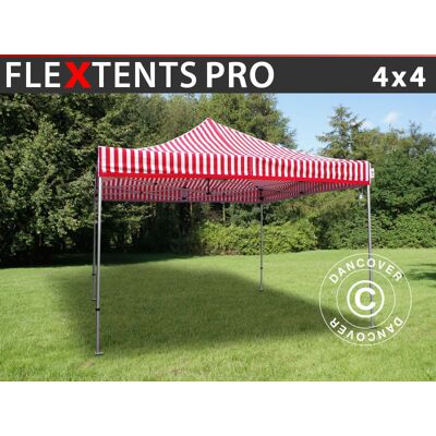 Dancover FleXtents PRO 4x4 m Gazebo pieghevole - Impermeabile, Regolabile, Personalizzabile Dancover FleXtents PRO 4x4 m Gazebo pieghevole - Impermeabile, Regolabile, Personalizzabile