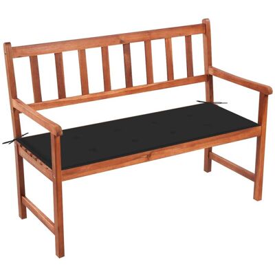 HELLOSHOP26 Panchina Da Giardino Mobile Da Patio Per Esterni Terrazzo Con Cuscino 120 Cm Legno Massello Di Acacia 020011389 HELLOSHOP26 Panchina Da Giardino Mobile Da Patio Per Esterni Terrazzo Con Cuscino 120 Cm Legno Massello Di Acacia 020011389