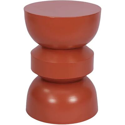 Unique Tavolino Da Giardino In Metallo Terracotta - Toqo Di Mylia Unique Tavolino Da Giardino In Metallo Terracotta - Toqo Di Mylia