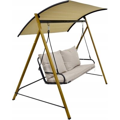 Progarden Amaca Swing Sofa Acciaio 250 Kg 136x194 Cm Progarden Amaca Swing Sofa Acciaio 250 Kg 136x194 Cm