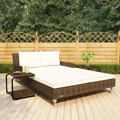 MAISONCHIC Lettino doppio - Sdraiata con cuscini MAISONCHIC Lettino doppio - Sdraiata con cuscini
