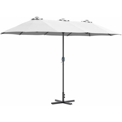HELLOSHOP26 Ombrellone Da Giardino Pieghevole Moderno 370 X 197 X 239 Cm Pratico E Resistente Realizzato In Poliestere Color Sabbia 020058739 HELLOSHOP26 Ombrellone Da Giardino Pieghevole Moderno 370 X 197 X 239 Cm Pratico E Resistente Realizzato In Poliestere Color Sabbia 020058739