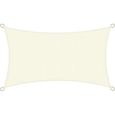 SOL ROYAL Tenda A Vela Parasole E Ombreggiante Rettangolare Solvision bianco, 400x200 Cm SOL ROYAL Tenda A Vela Parasole E Ombreggiante Rettangolare Solvision bianco, 400x200 Cm