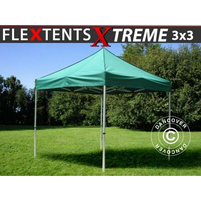DANCOVER Gazebo Pieghevole Flextents Xtreme 50 3x3m Verde DANCOVER Gazebo Pieghevole Flextents Xtreme 50 3x3m Verde