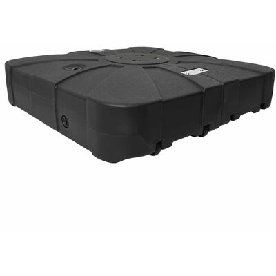 HELLOSHOP26 Base Per Ombrellone A Braccio Stabile E Resistente 86 X 86 X 19 Cm Polietilene Nero 020058876 HELLOSHOP26 Base Per Ombrellone A Braccio Stabile E Resistente 86 X 86 X 19 Cm Polietilene Nero 020058876