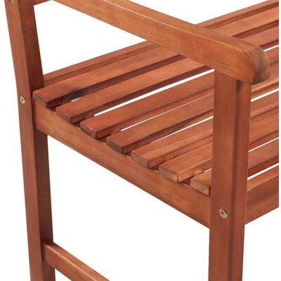 HELLOSHOP26 Panchina Da Giardino Per Patio E Terrazzo Da Esterno Con Cuscino 120 Cm In Legno Massello Di Acacia 020011394 HELLOSHOP26 Panchina Da Giardino Per Patio E Terrazzo Da Esterno Con Cuscino 120 Cm In Legno Massello Di Acacia 020011394