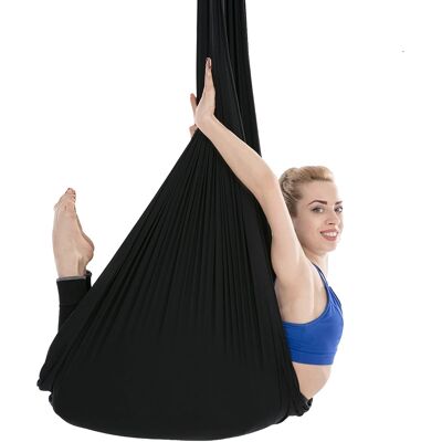 OEM Set Amaca Per Yoga Aereo, 100% Poliestere, 5,5 Metri X 3 Metri, Portata Massima 300 Kg. OEM Set Amaca Per Yoga Aereo, 100% Poliestere, 5,5 Metri X 3 Metri, Portata Massima 300 Kg.