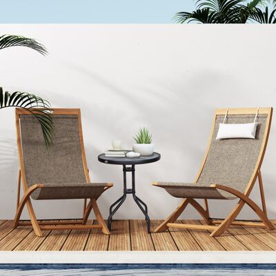 LEMONBEST Tavolo Tondo Da Giardino E Balcone Ø60xh70cm In Metallo Con Vetro Di Sicurezza, Resistente Alle Intemperie, Colore Nero Opaco LEMONBEST Tavolo Tondo Da Giardino E Balcone Ø60xh70cm In Metallo Con Vetro Di Sicurezza, Resistente Alle Intemperie, Colore Nero Opaco