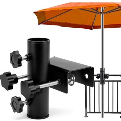 SANS MARQUE Supporto Per Ombrellone - Metallo - Per Balcone - Supporto Per Ombrellone Regolabile - Ringhiera Del Balcone Ø23-38mm - Supporto Per Ombrellone Robusto - Supporto Per Ombrellone Per Balcone, Patio O T SANS MARQUE Supporto Per Ombrellone - Metallo - Per Balcone - Supporto Per Ombrellone Regolabile - Ringhiera Del Balcone Ø23-38mm - Supporto Per Ombrellone Robusto - Supporto Per Ombrellone Per Balcone, Patio O T
