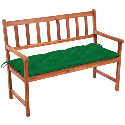 HELLOSHOP26 Panchina Da Giardino Mobile Da Patio Per Esterni Terrazzo Con Cuscino 120 Cm In Legno Massello Di Acacia 020011367 HELLOSHOP26 Panchina Da Giardino Mobile Da Patio Per Esterni Terrazzo Con Cuscino 120 Cm In Legno Massello Di Acacia 020011367