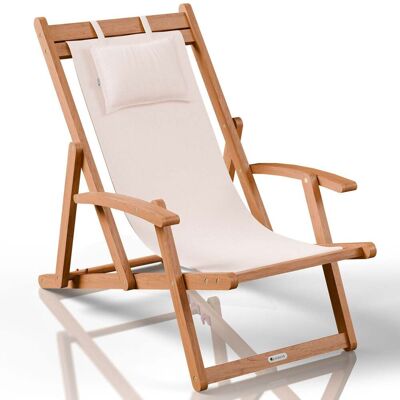 Juskys Sdraio Pieghevole Tavira Crema Set Da 1 Sdraio Resistente Alle Intemperie In Legno Di Acacia Oliato Juskys Sdraio Pieghevole Tavira Crema Set Da 1 Sdraio Resistente Alle Intemperie In Legno Di Acacia Oliato