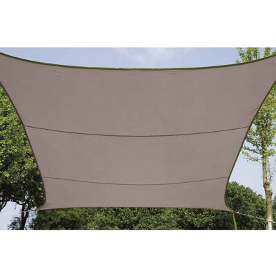 Perel Vela Ombreggiante - Quadrata - 5 X 5 M - Colore: Taupe Perel Vela Ombreggiante - Quadrata - 5 X 5 M - Colore: Taupe