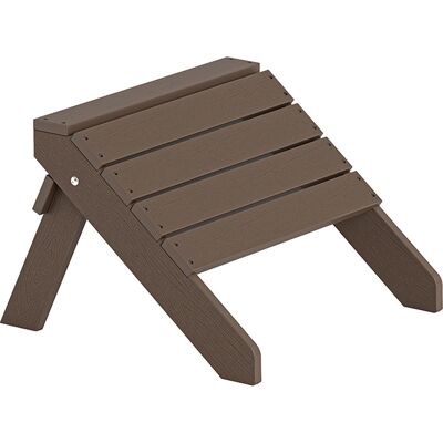 Home Deluxe Sgabello Farea - Nero - Marrone Home Deluxe Sgabello Farea - Nero - Marrone
