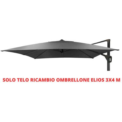 ALTRO Ricambio Telo Novasun Per Ombrellone Elios Orientabile/retrattile 3x4 M Grigio Scuro ALTRO Ricambio Telo Novasun Per Ombrellone Elios Orientabile/retrattile 3x4 M Grigio Scuro