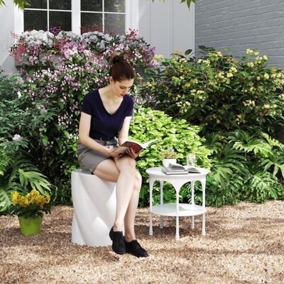 KELLANY Ombrellone Da Giardino In Ceramica A Spirale 120kg Di Carico Ø33 X 45 Cm Resistente Alle Intemperie Sgabello Da Giardino Con Coperchio Sgabello Per Piante Poggiapiedi Per Outdoor Campeggio Giardino Te KELLANY Ombrellone Da Giardino In Ceramica A Spirale 120kg Di Carico Ø33 X 45 Cm Resistente Alle Intemperie Sgabello Da Giardino Con Coperchio Sgabello Per Piante Poggiapiedi Per Outdoor Campeggio Giardino Te
