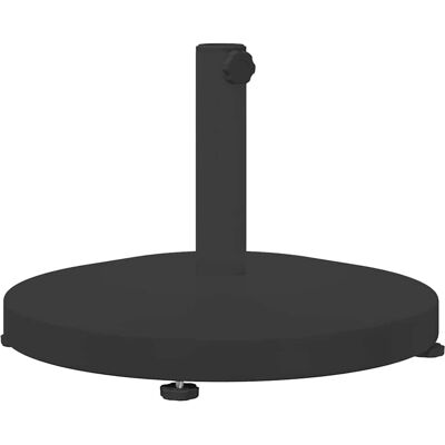 HELLOSHOP26 Base Moderna Rotonda Per Ombrellone Da Esterno 48 X 48 X 32 Cm Resistente Ai Raggi Uv Pratica In Acciaio Nero 020058937 HELLOSHOP26 Base Moderna Rotonda Per Ombrellone Da Esterno 48 X 48 X 32 Cm Resistente Ai Raggi Uv Pratica In Acciaio Nero 020058937