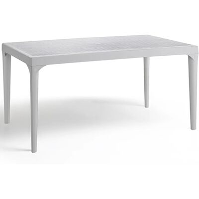 BICA Tavolo Resina Rettang.150x90cm "oslo" Bianco BICA Tavolo Resina Rettang.150x90cm "oslo" Bianco