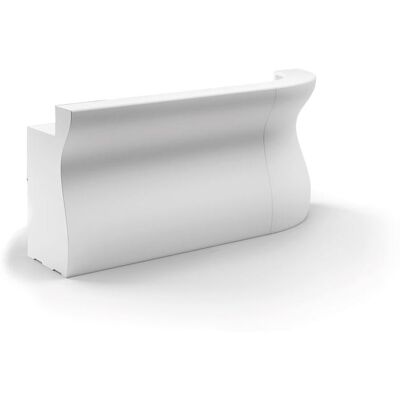PLUST Bancone "bartolomeo" Struttura In Polietilene Colore Bianco Per Esterno -normale PLUST Bancone "bartolomeo" Struttura In Polietilene Colore Bianco Per Esterno -normale
