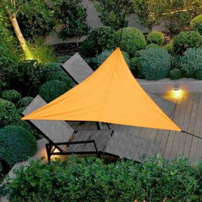 URSUS Ombrelloni E Vele Ombreggianti, Vela Ombreggiante, Vela Triangolare, Tenda Da Sole In Tessuto Impermeabile, Protezione Uv, Resistente E Traspirante, Per Giardino, Terrazzo, Balcone (arancione, 4 X 4 X URSUS Ombrelloni E Vele Ombreggianti, Vela Ombreggiante, Vela Triangolare, Tenda Da Sole In Tessuto Impermeabile, Protezione Uv, Resistente E Traspirante, Per Giardino, Terrazzo, Balcone (arancione, 4 X 4 X