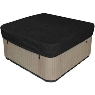 BARKBUSTERS Bâche De Piscine Carrée, Imperméable, Résistante Aux Uv, Pour Extérieur, Jardin, Pataugeoire, Avec Cordon De Serrage, Noire, 231 X 231 X 30 Cm BARKBUSTERS Bâche De Piscine Carrée, Imperméable, Résistante Aux Uv, Pour Extérieur, Jardin, Pataugeoire, Avec Cordon De Serrage, Noire, 231 X 231 X 30 Cm