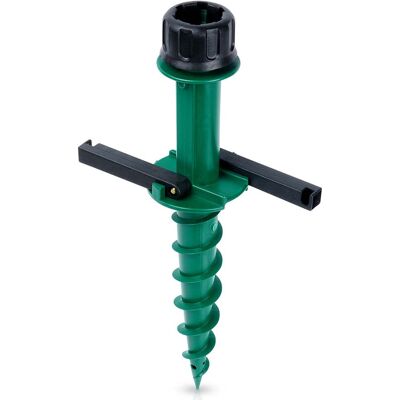 Porta-ombrelli ProGarden vidaXL con picchetto da terra - 44 cm - Supporto esterno Porta-ombrelli ProGarden vidaXL con picchetto da terra - 44 cm - Supporto esterno