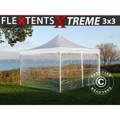 DANCOVER - Gazebo Pieghevole Gazebo Rapido Flextents Xtreme 50 3x3m DANCOVER - Gazebo Pieghevole Gazebo Rapido Flextents Xtreme 50 3x3m