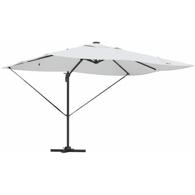 HELLOSHOP26 Ombrellone A Braccio Inclinabile Da Esterno 352 X 251 X 265 Cm Comfort Ottimale Stile Moderno In Poliestere Sabbia 020058699 HELLOSHOP26 Ombrellone A Braccio Inclinabile Da Esterno 352 X 251 X 265 Cm Comfort Ottimale Stile Moderno In Poliestere Sabbia 020058699