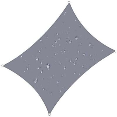 BARKBUSTERS Voile D\'ombrage Rectangulaire 4x5 M Impermable Anti 93% Uv Rsistant L\'eau Protection Contre Le Vent Polyester Avec Protection Uv Pour Jardin Terrasse Camping Gris BARKBUSTERS Voile D\'ombrage Rectangulaire 4x5 M Impermable Anti 93% Uv Rsistant L\'eau Protection Contre Le Vent Polyester Avec Protection Uv Pour Jardin Terrasse Camping Gris