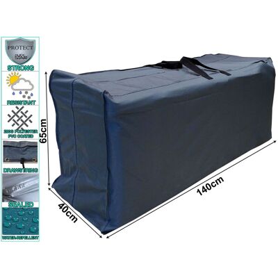 QUICK-STAR Kissentasche Schutzhülle Für 4 Rollliegen / 10 Sessel Auflagen 140x40x65cm QUICK-STAR Kissentasche Schutzhülle Für 4 Rollliegen / 10 Sessel Auflagen 140x40x65cm
