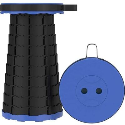 BARKBUSTERS Age Tabouret Pliant De Camping Rétractable En Plastique, Camping Léger, Pêche, Barbecue, Cuisine Bleu BARKBUSTERS Age Tabouret Pliant De Camping Rétractable En Plastique, Camping Léger, Pêche, Barbecue, Cuisine Bleu