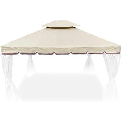 SAN MARCO - GazeboCover-3x3 - 3x3 m - 380 g/m² - Copertura gazebo SAN MARCO - GazeboCover-3x3 - 3x3 m - 380 g/m² - Copertura gazebo