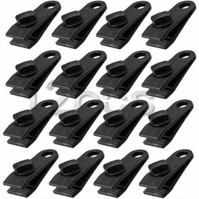 URSUS Set Di 12 Clip Per Teloni, Clip Resistenti Per Tende Da Sole Istantanee, Tende, Teloni, Roulotte, Coperture Ombreggianti Da Giardino, Nere (12) URSUS Set Di 12 Clip Per Teloni, Clip Resistenti Per Tende Da Sole Istantanee, Tende, Teloni, Roulotte, Coperture Ombreggianti Da Giardino, Nere (12)