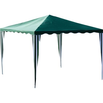 Bauer Gazebo Da Giardino In Acciaio 2x2m Verde Bauer Gazebo Da Giardino In Acciaio 2x2m Verde