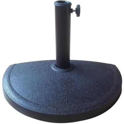 ALTRO Semibase Ombrellone 48x31,5 Cm Resina Nero ALTRO Semibase Ombrellone 48x31,5 Cm Resina Nero