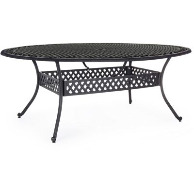 Tavolo da Giardino Ivrea Bizzotto - Ovale, 200x152cm, Alluminio, Esterno Tavolo da Giardino Ivrea Bizzotto - Ovale, 200x152cm, Alluminio, Esterno