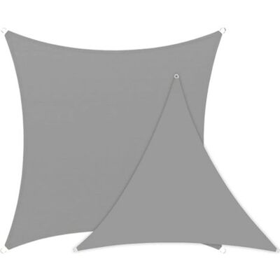 ABYSSE Ombrellone Rettangolare 2x4 M Grigio ABYSSE Ombrellone Rettangolare 2x4 M Grigio