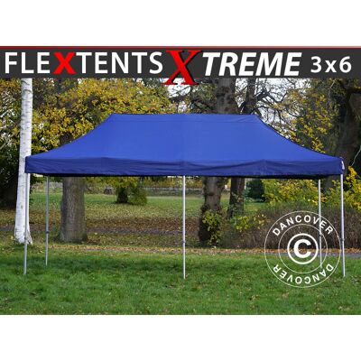 DANCOVER Gazebo Pieghevole Flextents Xtreme 50 3x6m Blu Scuro DANCOVER Gazebo Pieghevole Flextents Xtreme 50 3x6m Blu Scuro