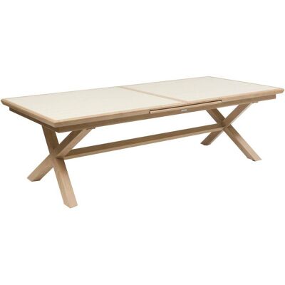 HESPERIDE Tavolo Da Giardino Allungabile Axiome 12 Posti - Argilla - Hespéride HESPERIDE Tavolo Da Giardino Allungabile Axiome 12 Posti - Argilla - Hespéride