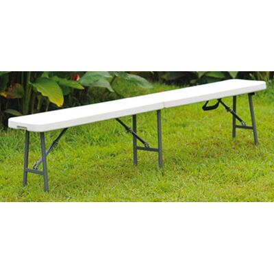 Morel Panca Pieghevole Per Catering 184,5x30x43,5cm Bianca Morel Panca Pieghevole Per Catering 184,5x30x43,5cm Bianca
