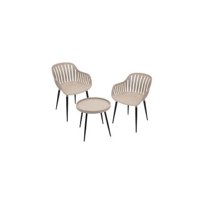 Progarden Mobili Da Giardino Set Tavolo E 2 Sedie Resistente Alle Intemperie Progarden Mobili Da Giardino Set Tavolo E 2 Sedie Resistente Alle Intemperie