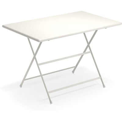 Tavolo Pieghevole Bianco EMU 110x70cm - Tavolo Pieghevole Tavolo Pieghevole Bianco EMU 110x70cm - Tavolo Pieghevole