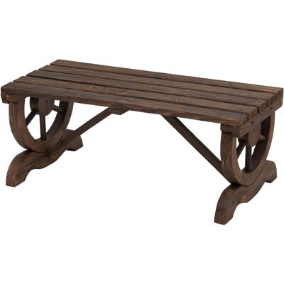 EASY COMFORT Mobili Da Giardino Easycomfort Garden Bench Legno Abete 2 Posti EASY COMFORT Mobili Da Giardino Easycomfort Garden Bench Legno Abete 2 Posti