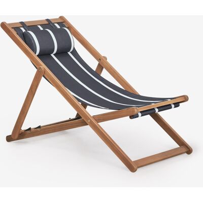 SKLUM Amaca Pieghevole In Legno Con Cuscino Kardis SKLUM Amaca Pieghevole In Legno Con Cuscino Kardis