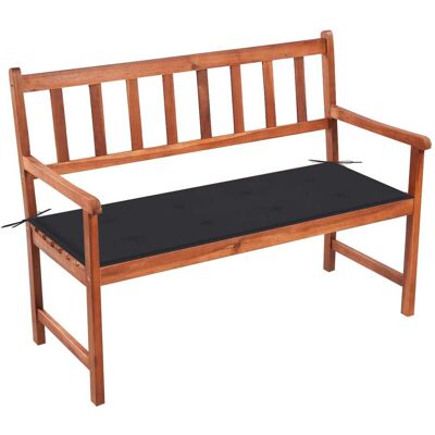 HELLOSHOP26 Panchina Da Giardino Arredo Esterno Per Patio Arredo Per Terrazzo Con Cuscino 120 Cm Legno Massello Di Acacia 020011391 HELLOSHOP26 Panchina Da Giardino Arredo Esterno Per Patio Arredo Per Terrazzo Con Cuscino 120 Cm Legno Massello Di Acacia 020011391